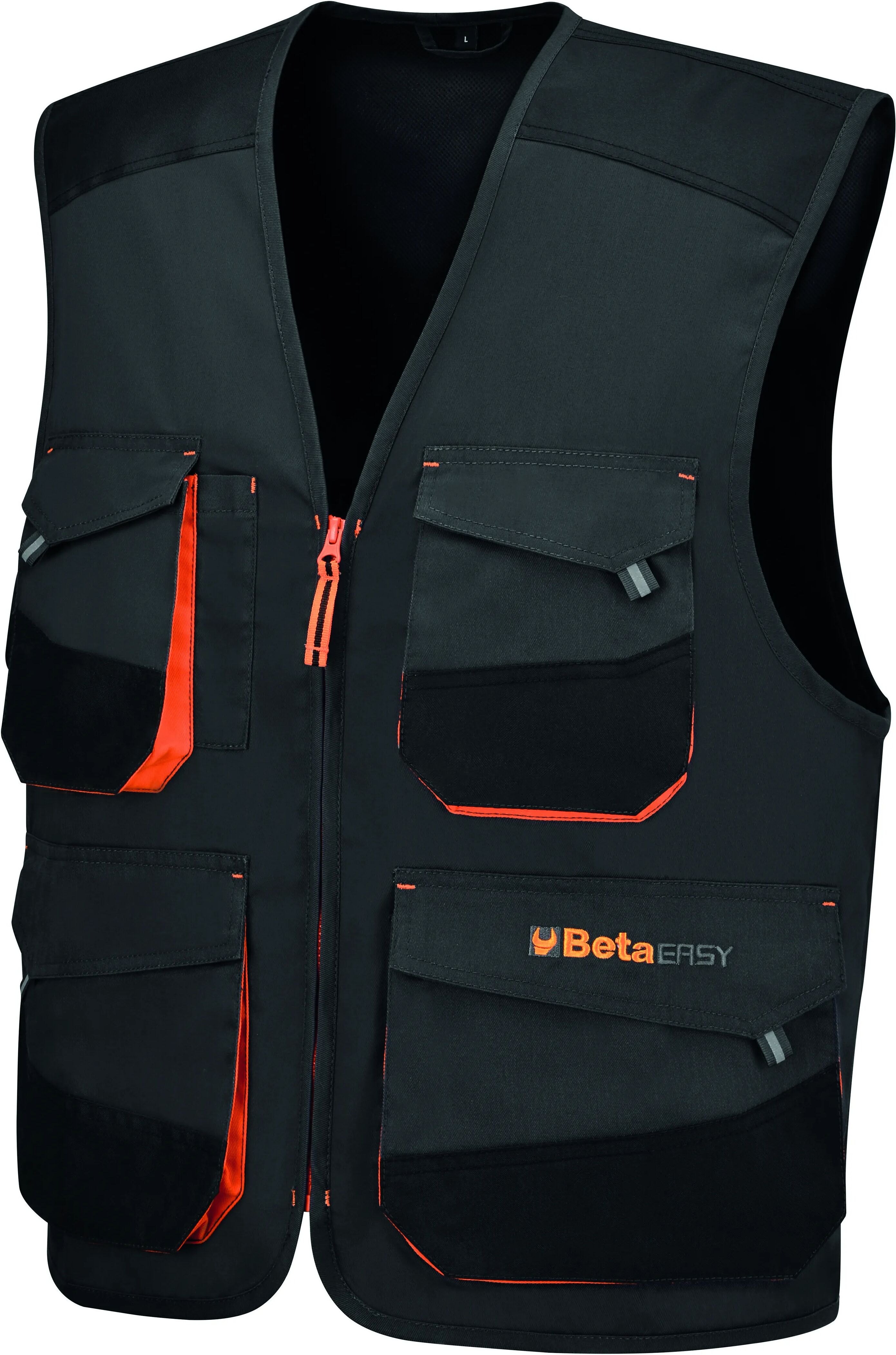 BETA Gilet Multitasche Twill  Taglia L Colore Grigio