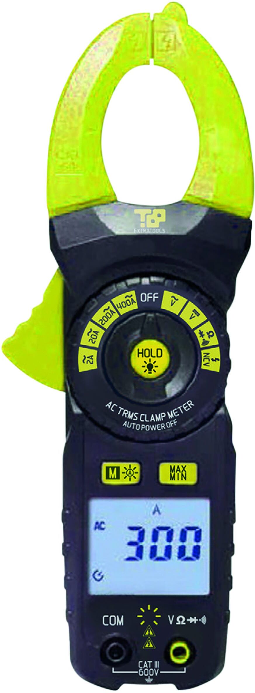 ETELEC Pinza Amperometrica Trms Too By Ht Tensione Ac/dc 600v Corrente Ac 400a ETELEC Pinza Amperometrica Trms Too By Ht Tensione Ac/dc 600v Corrente Ac 400a