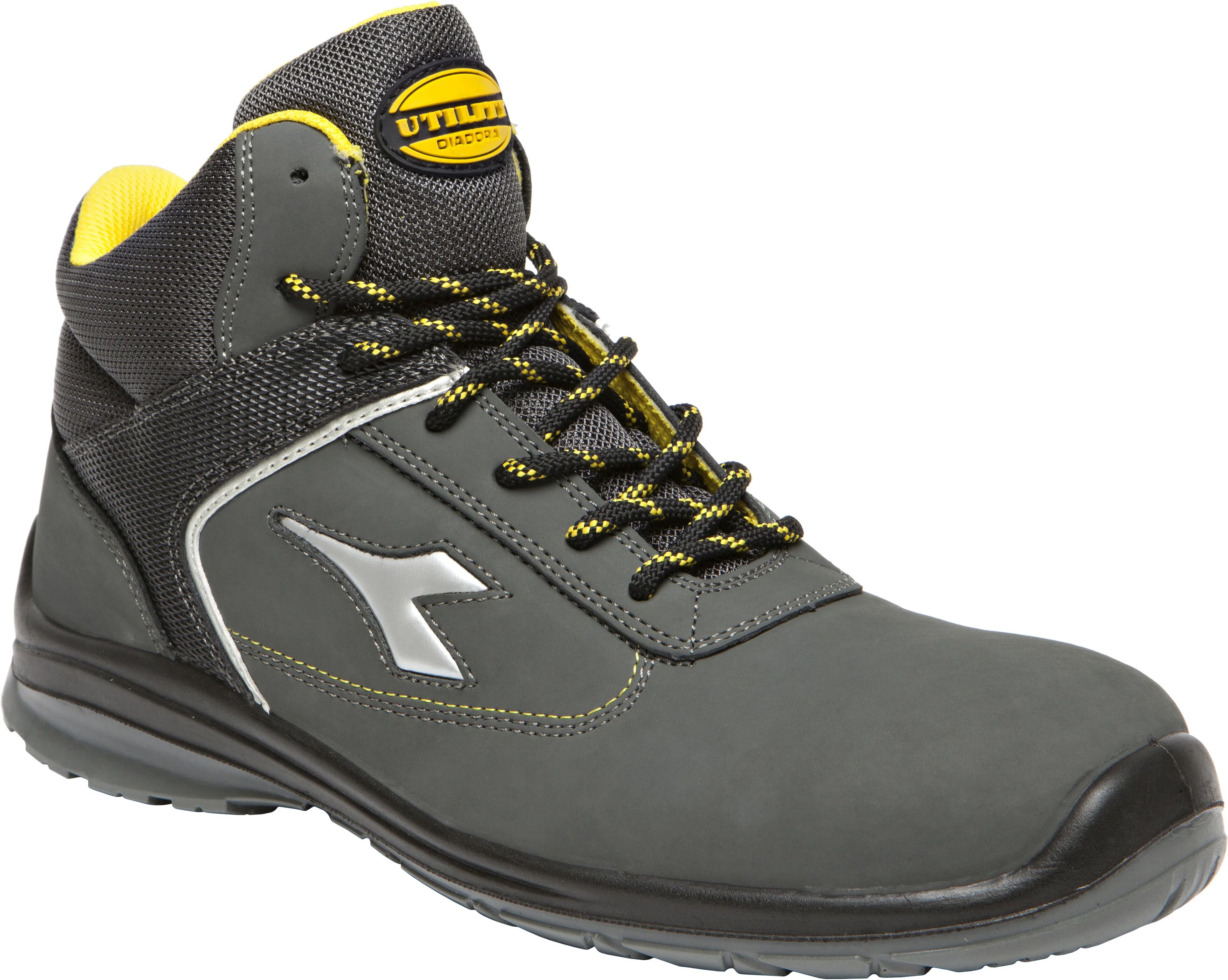 Scarpa Antinfortunistica 37 Diadora D-Blitz Alta Classe S3 Src Grigia Metal Free