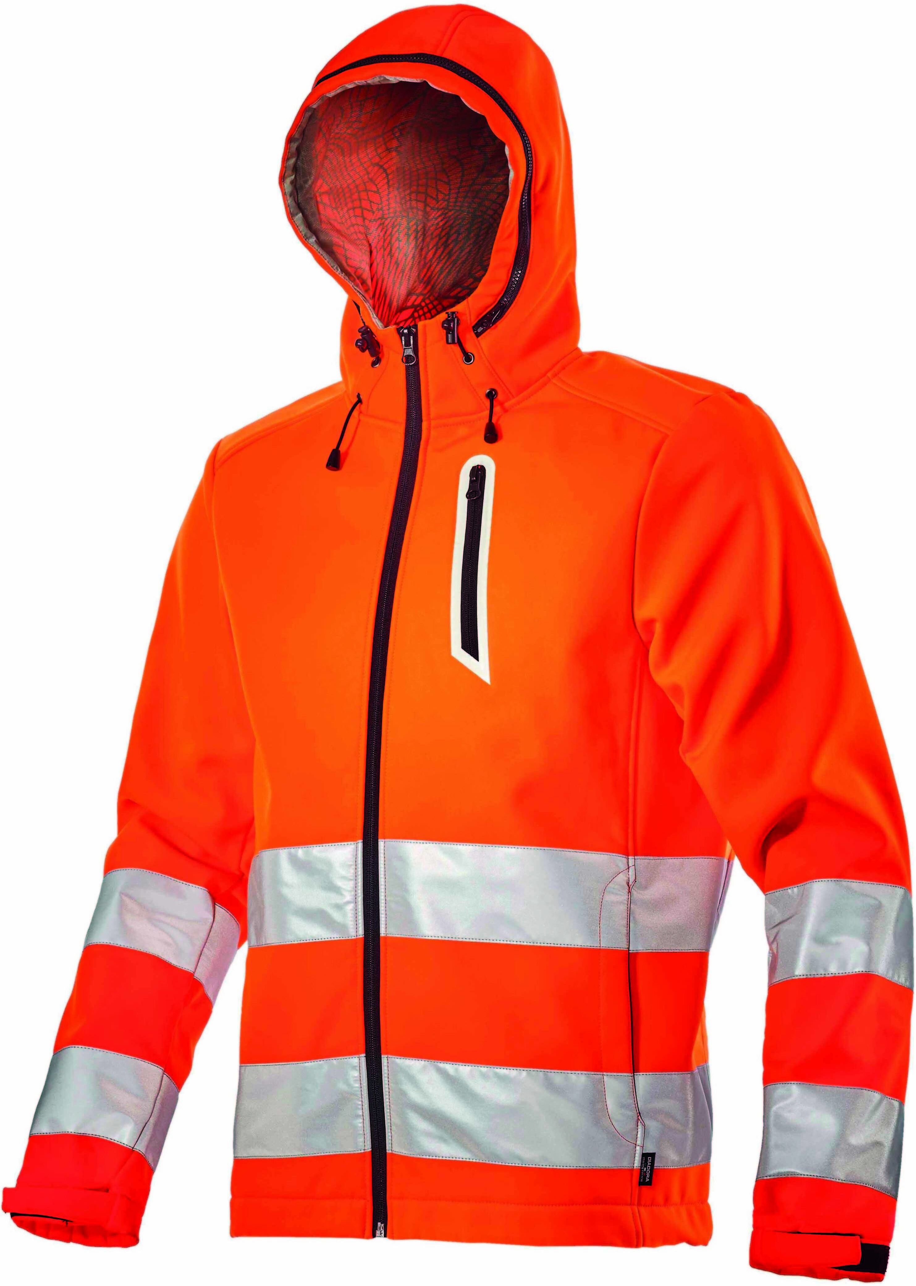 DIADORA Giacca Soft Shell  Taglia Xl Alta Visibilita' Colore Arancio DIADORA Giacca Soft Shell  Taglia Xl Alta Visibilita' Colore Arancio