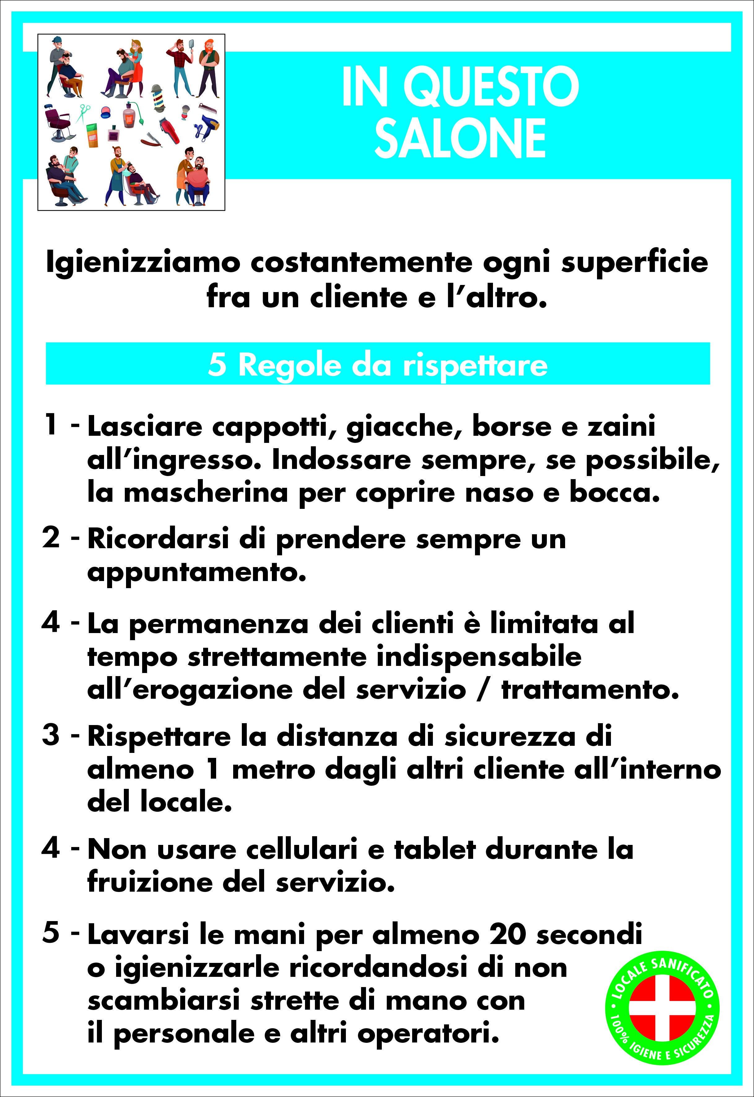 NUOVA ALGIS Cartello Salone Parrucchiere In Pvc Rigido 33x48 Cm NUOVA ALGIS Cartello Salone Parrucchiere In Pvc Rigido 33x48 Cm