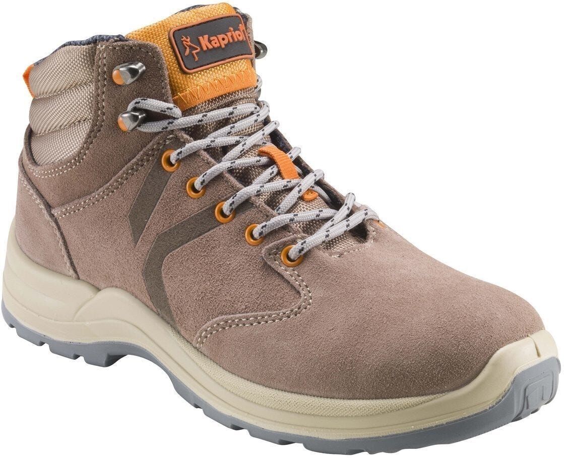 KAPRIOL Scarpa Antinfortunistica 45  Hurricane Alta Classe S3 Sr Beige Scamosciata KAPRIOL Scarpa Antinfortunistica 45  Hurricane Alta Classe S3 Sr Beige Scamosciata