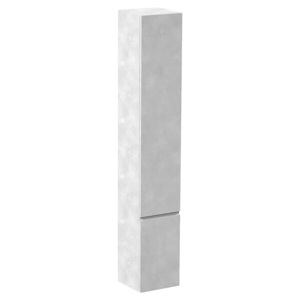 tecnomat colonna dolomite in legno nobilitato grey 2 ante 30x30x170 cm (lxpxh)