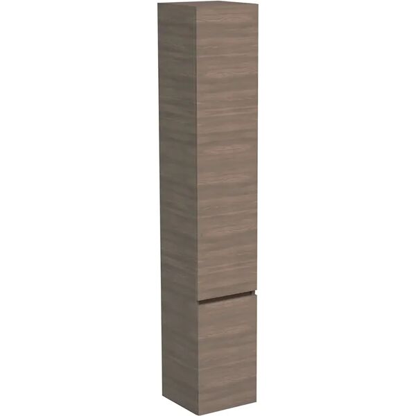 tecnomat colonna sospesa dolomite in legno nobilitato tartufo 2 ante 30x30x170 cm (lxpxh)