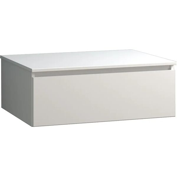 tecnomat base laterale venus in legno bianco opaco 1 cassetto soft close 79x27x46 cm (lxhxp)