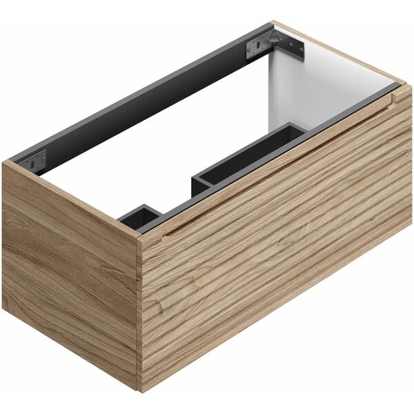 tecnomat base portalavabo lulli dogata rovere 1 cassetto soft close 89,6x33x45,5 cm (lxhxp)