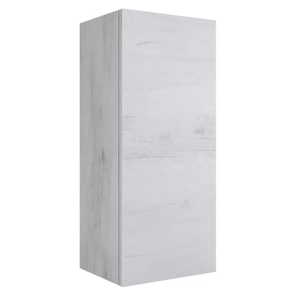 tecnomat pensile destro laguna e jess quercia bianco 1 anta 25x16x70 cm (lxpxh)