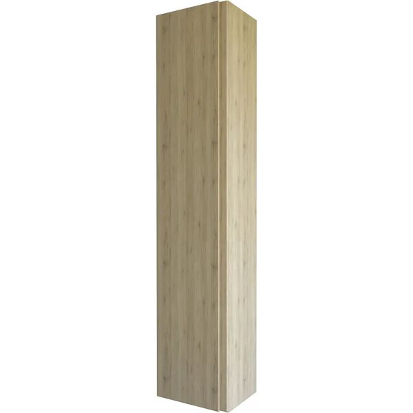 tecnomat colonna sospesa over in legno rovere nodato 1 anta 34x162x25 cm (lxhxp)