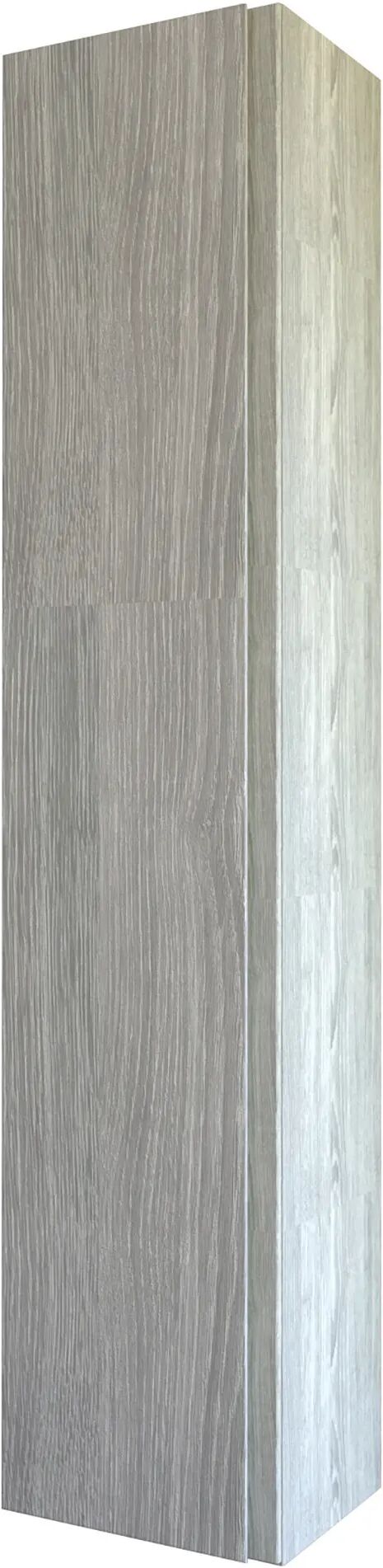 Tecnomat COLONNA SOSPESA OVER IN LEGNO ROVERE GRIGIO 1 ANTA 34x162x25 cm (LxHxP)