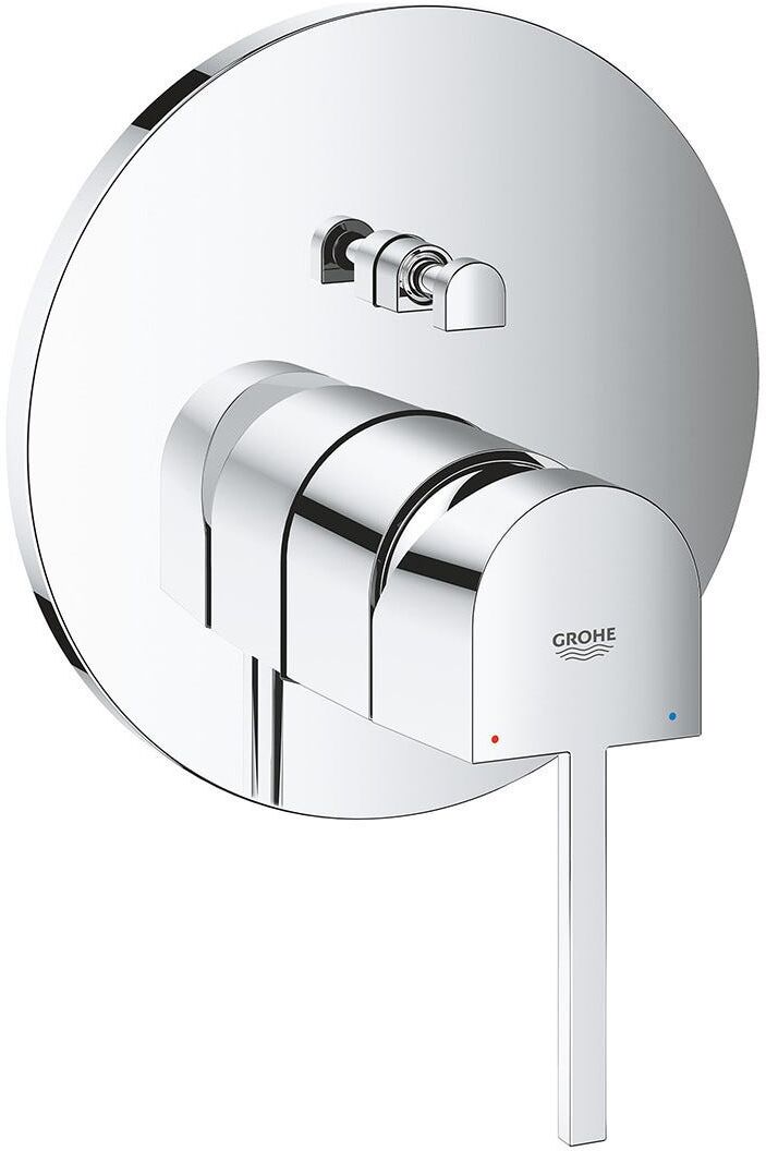 Grohe Placca Esterna Incasso Doccia  Plus Cromo Con Deviatore 2 Vie 24060003 Grohe Placca Esterna Incasso Doccia  Plus Cromo Con Deviatore 2 Vie 24060003