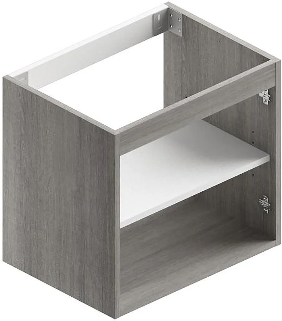 Base Sospesa Modul In Legno Metz Per 2 Ante 60x55x43 Cm (Lxhxp)