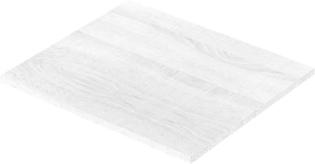 Dolomite Mensolone Dolomite In Legno Nobilitato Colore Bianco Foresta 60x50x4 Cm (Lxpxh)