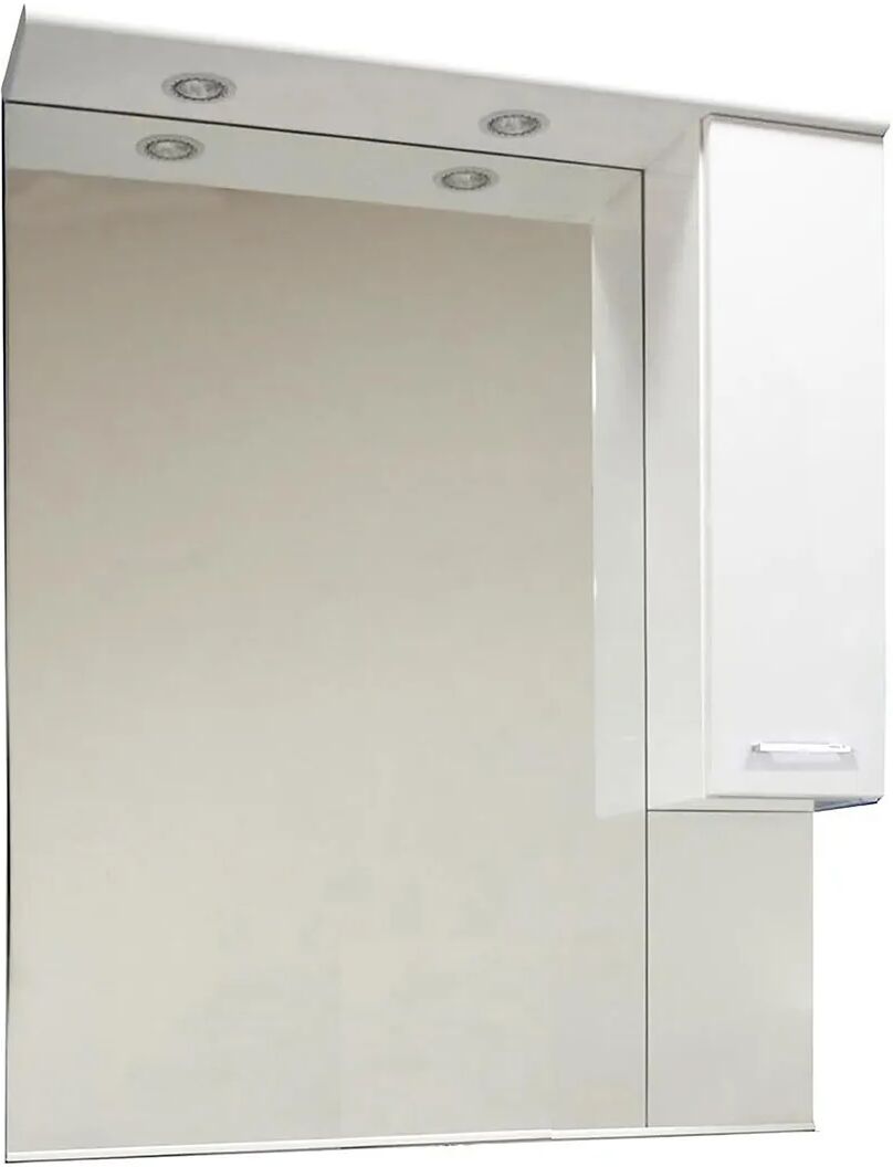 Specchiera Jess Bianco Lucido 1 Anta 2 Luci Led 99x18x104 Cm (Lxpxh) Specchiera Jess Bianco Lucido 1 Anta 2 Luci Led 99x18x104 Cm (Lxpxh)