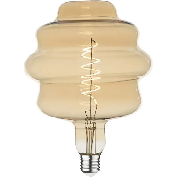 vivida international lampadina vivida led decor ambra 30.4 e27 4w=29w 305 lumen 2700°k luce calda dimmerabile