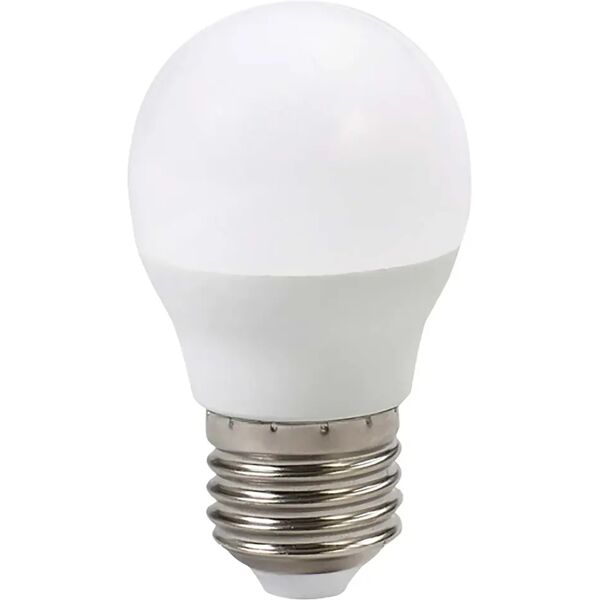 tecnomat lampadina vivida led minisfera e27 5w=39w 435 lumen 4100k luce bianca Ø 45x80 mm