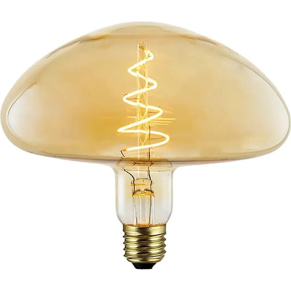 tecnomat lampadina led suprema vintage dec e27 4w 190 lumen 1800k ambrata dimmerabile 200x165mm