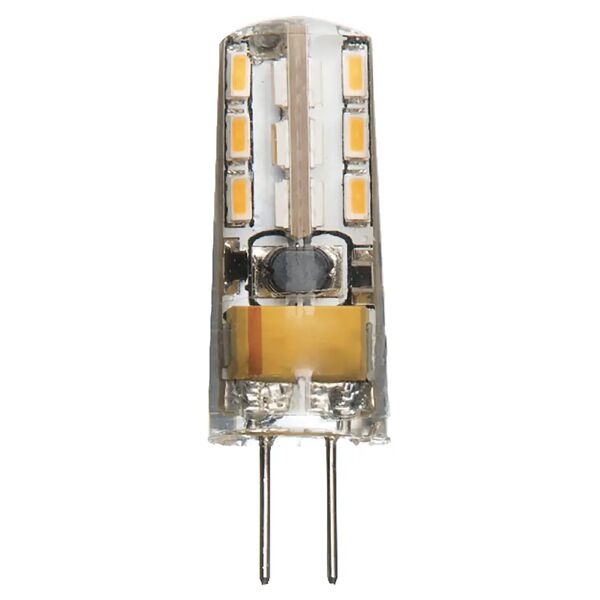 tecnomat lampadina vivida led g4 1,2w=13w 110 lum en 3000k luce calda Ø 9,5x34,5 mm 12v