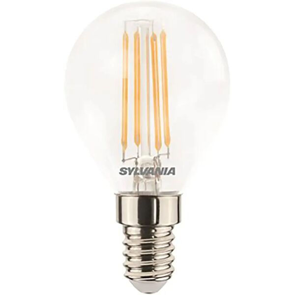 feilo_sylvania lampadina sylvania led filamento mini sfera e14 4,5w=40w 470lumen 2700k luce calda Ø 45x80 mm