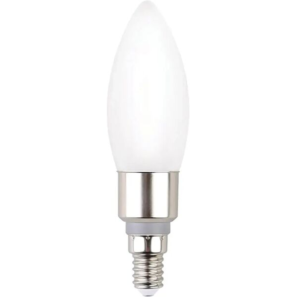 tecnomat lampadina led filamento suprema oliva wifi e14 5,5w=40w 470 lumen 2700k-6500k cct dimmerabile