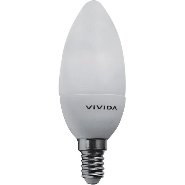 tecnomat lampadina vivida led oliva e14 5w=37w 425 lumen 3000k luce calda Ø 37x100 mm