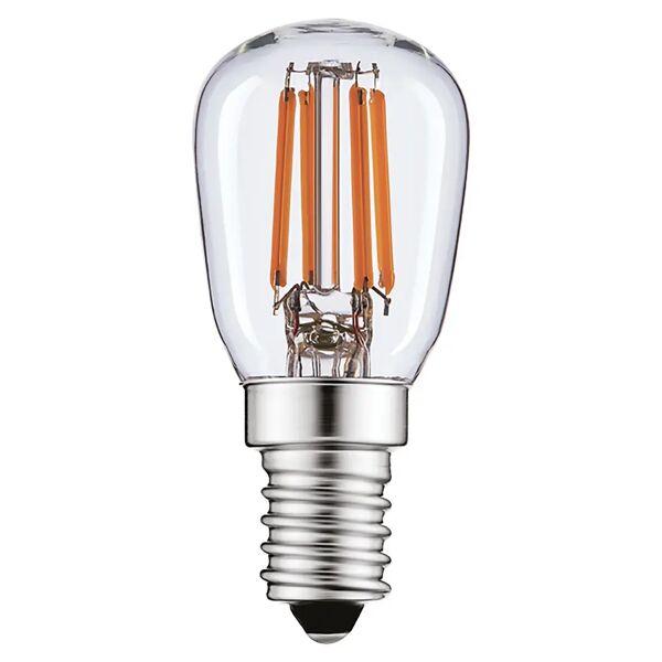 tecnomat lampadina vivida led filamento per frigo e14 3w=35w 330 lumen 3000k luce calda Ø 26x58 mm