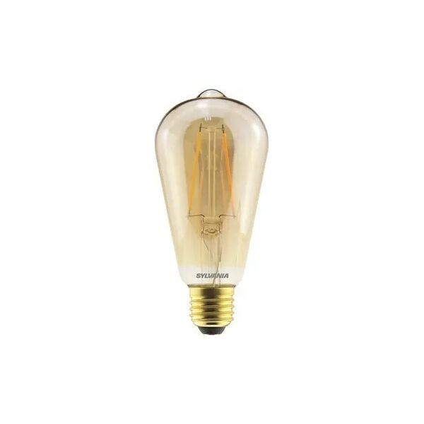 feilo_sylvania lampadina sylvania led filamento retro ambrata e27 4,5w=37w 420 lumen 2500k luce calda