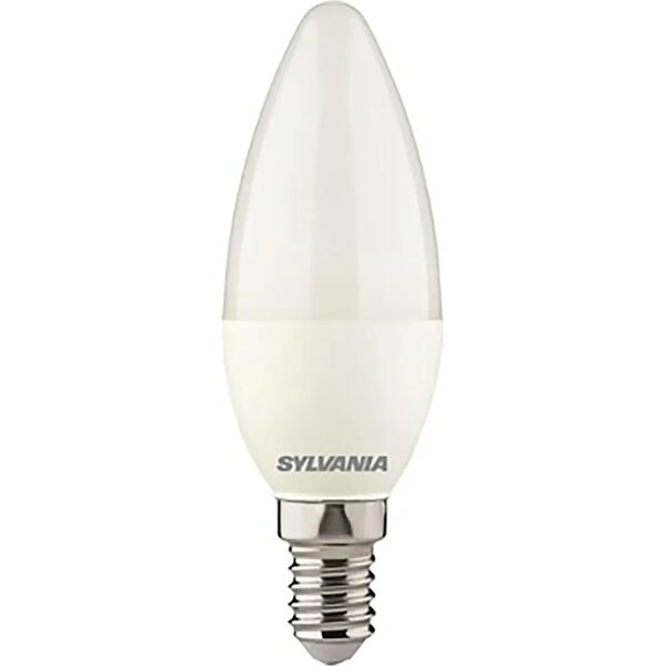 feilo_sylvania lampadina sylvania led oliva satinata e14 6,5w=60w 806 lumen 4000k luce bianca Ø35x103mm