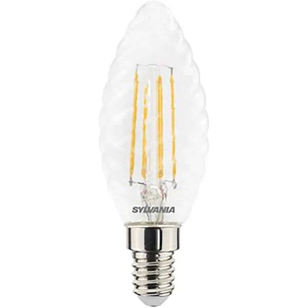 feilo_sylvania lampadina sylvania led filamento tortiglione e14 2,5w=40w 250 lumen 2700k luce calda