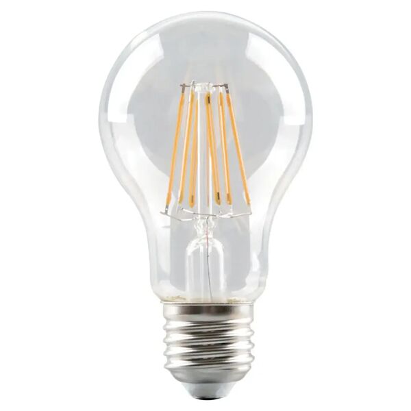 tecnomat lampadina parko led filamento goccia e27 6w=40w 630 lumen 6500k luce fredda Ø 60x105 mm