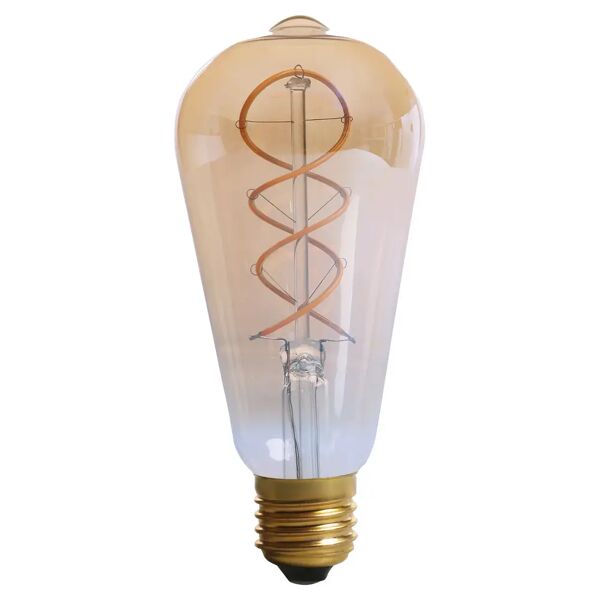 parko lampadina led filamento  goccia st64 e27 4w=25w 270 lumen 2200k luce calda Ø64x142 mm
