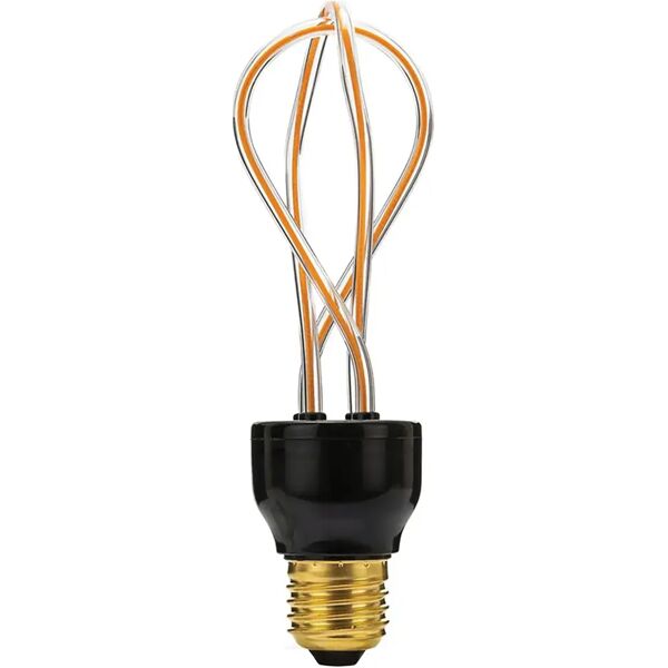 tecnomat lampadina led artist las-04 e27 9w 480 lumen 1800k luce calda  52x165mm