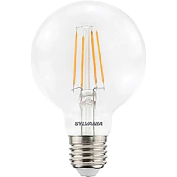 feilo_sylvania lampadina sylvania led filamento globo e27 6w=50w 640 lumen 2700k luce calda Ø80x122 mm