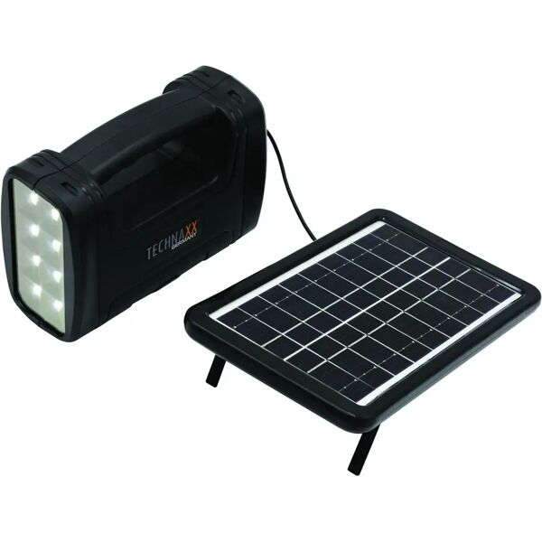 tecnomat set pannello solare 3w e powerstation 8w con torcia led con cavo 5m 3 lampadine led 160 lm/w