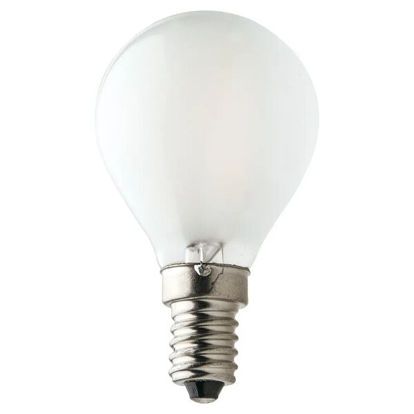 vivida international lampadina vivida led filamento opale minisfera e14 6w=60w 3000°k luce calda 806 lm Ø45x78 mm