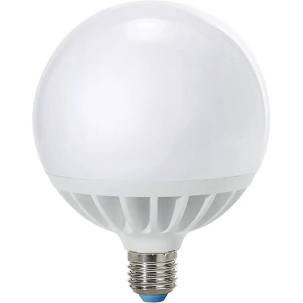 tecnomat lampadina led globo opale e27 24w =152w 2500 lumen 6500k luce fredda 120x155 mm 230v