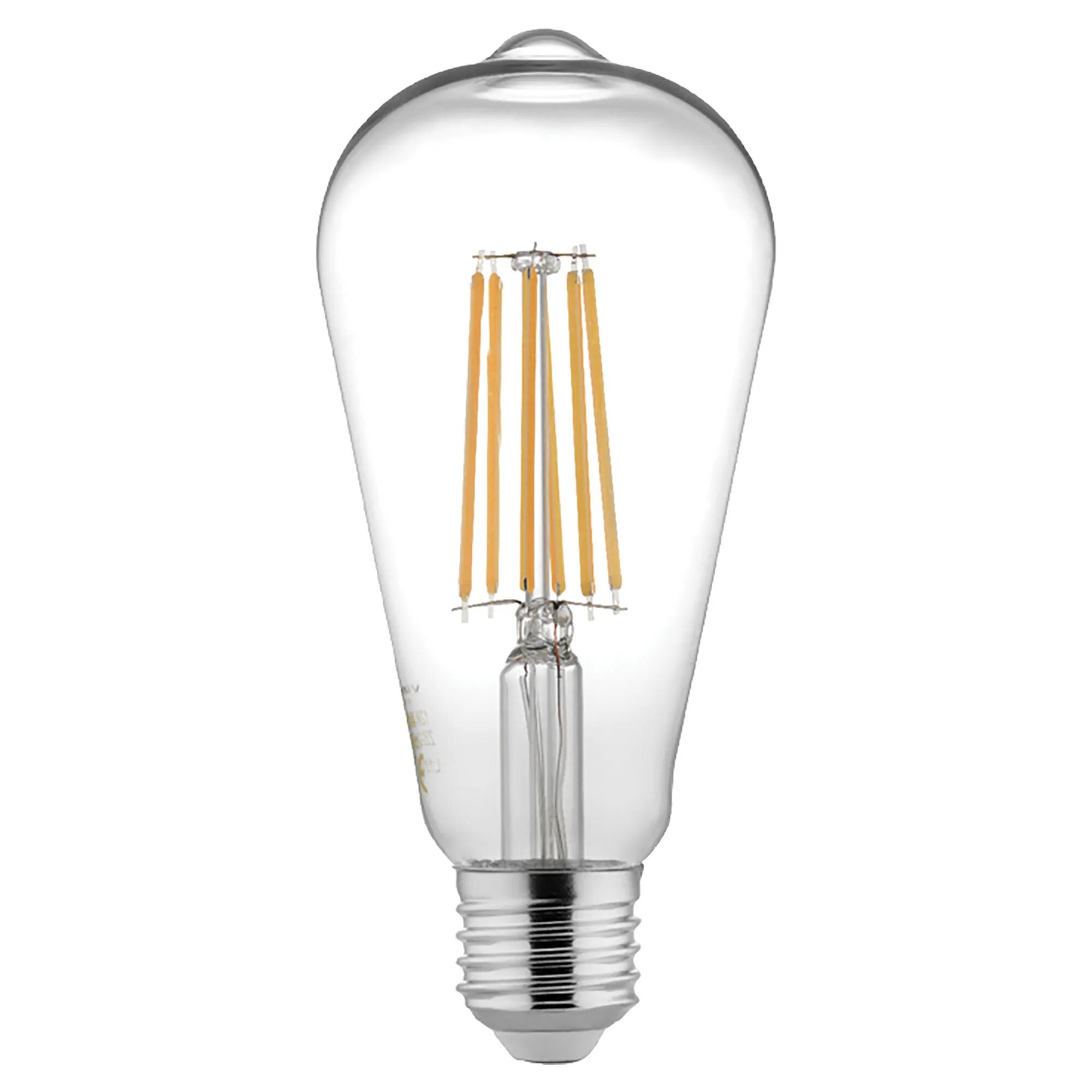 vivida international lampadina vivida led filamento retro e27 11w=100w 1521 lumen 3000k luce calda Ø 64x140 mm