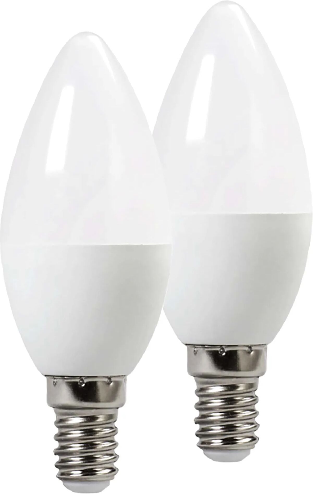 Tecnomat 2 LAMPADINE VIVIDA LED OLIVA E14 5W=40W 475 lumen 6000K LUCE FREDDA Ø 37x100 mm