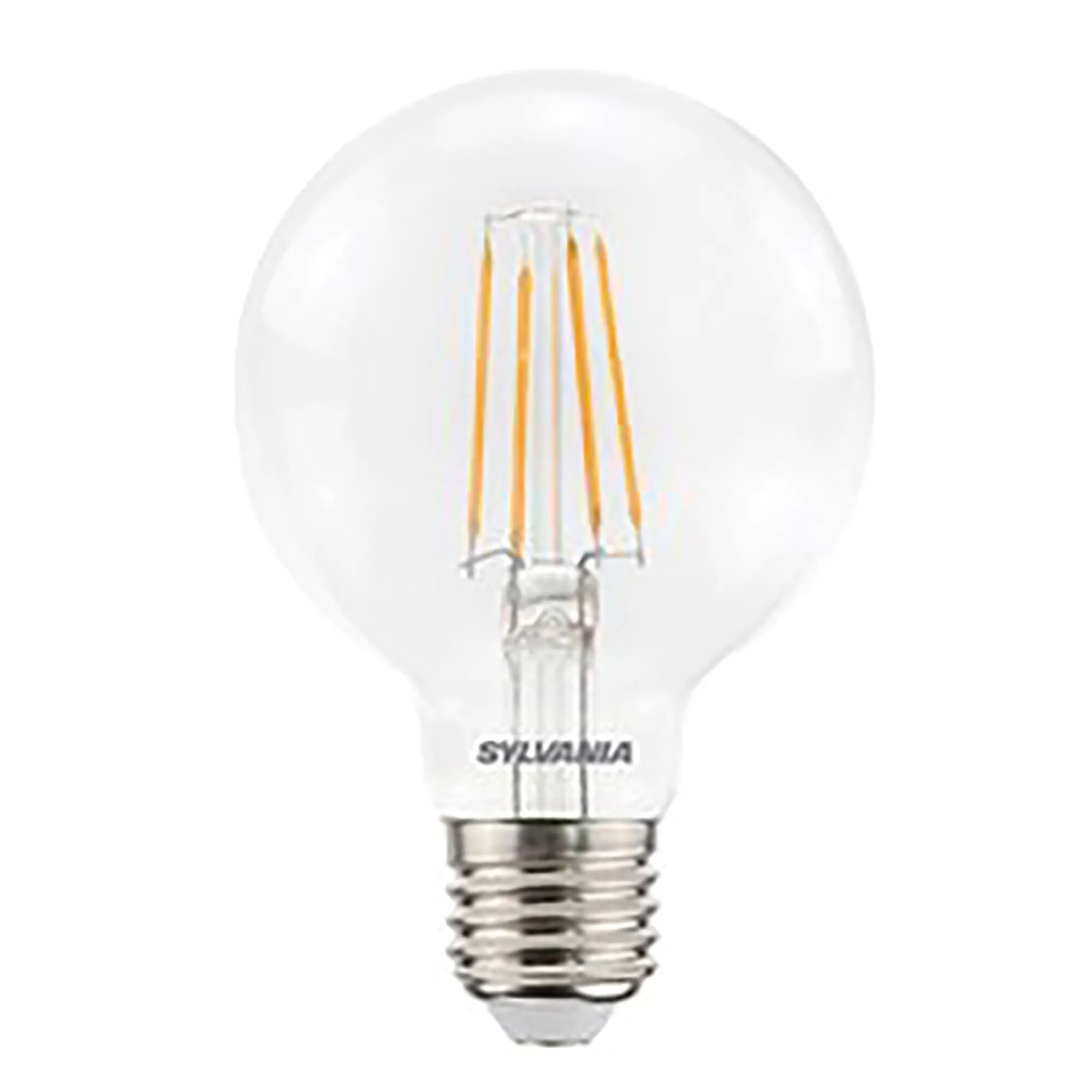 Feilo_sylvania LAMPADINA SYLVANIA LED FILAMENTO GLOBO E27 6W=50W 640 lumen 2700K LUCE CALDA Ø80x122 mm