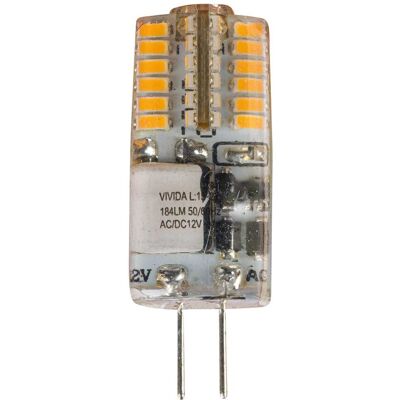 Vivida International LAMPADINA VIVIDA LED G4 2W=18W 184 lumen 3000K LUCE CALDA Ø 13x37 mm 12V Vivida International LAMPADINA VIVIDA LED G4 2W=18W 184 lumen 3000K LUCE CALDA Ø 13x37 mm 12V