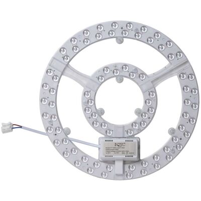 Intec_fan MODULO LED 38W CCT FINO A 6000 lumen CALAMITATO Ø 300x26 mm Intec_fan MODULO LED 38W CCT FINO A 6000 lumen CALAMITATO Ø 300x26 mm