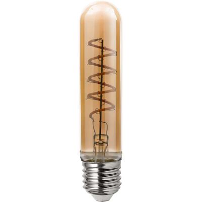 Parko LAMPADINA LED FILAMENTO STILO E27 4W=25W 270 lumen 2200K LUCE CALDA Ø 30x185 mm AMBRATA Parko LAMPADINA LED FILAMENTO STILO E27 4W=25W 270 lumen 2200K LUCE CALDA Ø 30x185 mm AMBRATA