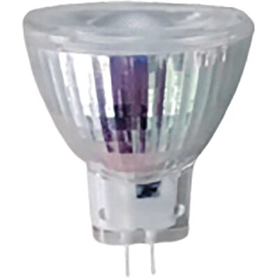 Parko 2 LAMPADINE LED MR 11 GU4 3W=24W 240 lumen 6500K LUCE FREDDA Ø 34x43 mm 12V Parko 2 LAMPADINE LED MR 11 GU4 3W=24W 240 lumen 6500K LUCE FREDDA Ø 34x43 mm 12V