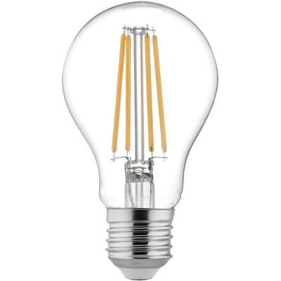 Vivida International LAMPADINA VIVIDA LED FILAMENTO GOCCIA E27 8W=80W 1150 lumen 4000K LUCE BIANCA Ø 60x105 mm Vivida International LAMPADINA VIVIDA LED FILAMENTO GOCCIA E27 8W=80W 1150 lumen 4000K LUCE BIANCA Ø 60x105 mm