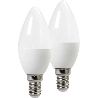 Tecnomat 2 LAMPADINE VIVIDA LED OLIVA E14 5W=40W 481 lumen 6000K LUCE FREDDA Ø 37x100 mm Tecnomat 2 LAMPADINE VIVIDA LED OLIVA E14 5W=40W 481 lumen 6000K LUCE FREDDA Ø 37x100 mm