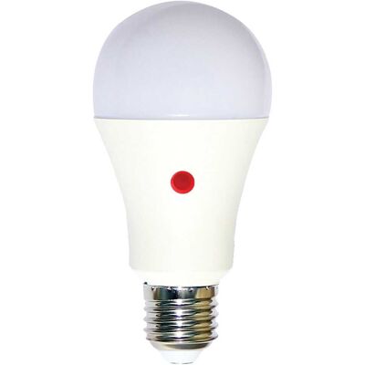 Parko LAMPADINA LED GOCCIA E27 12W=75W 1160lumen 6500K CON SENSORE CREPUSCOLARE Ø60x124 mm Parko LAMPADINA LED GOCCIA E27 12W=75W 1160lumen 6500K CON SENSORE CREPUSCOLARE Ø60x124 mm