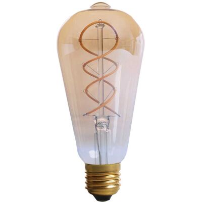 Parko LAMPADINA LED FILAMENTO GOCCIA ST64 E27 4W=25W 270 lumen 2200K LUCE CALDA Ø64x142 mm Parko LAMPADINA LED FILAMENTO GOCCIA ST64 E27 4W=25W 270 lumen 2200K LUCE CALDA Ø64x142 mm