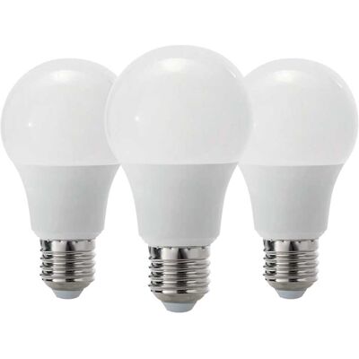 Suprema 3 LAMPADINE LED GOCCIA E27 9W=60W 4000K 806 lm LUCE BIANCA Ø 60x104mm Suprema 3 LAMPADINE LED GOCCIA E27 9W=60W 4000K 806 lm LUCE BIANCA Ø 60x104mm