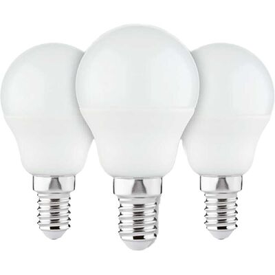 Suprema 3 lampadine LED Sfera E14 6,5W Bianco Caldo - Lampadina LED Suprema 3 lampadine LED Sfera E14 6,5W Bianco Caldo - Lampadina LED