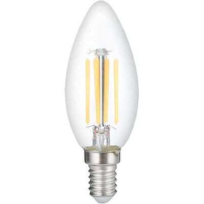 Tecnomat - Suprema LED Filamento Oliva - Base E14 - 3,8W - 806lm - Lampadina Tecnomat - Suprema LED Filamento Oliva - Base E14 - 3,8W - 806lm - Lampadina