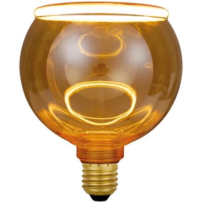 Suprema LAMPADINA LED G125 RING 4W 1800K AMBRATA 125x152mm Suprema LAMPADINA LED G125 RING 4W 1800K AMBRATA 125x152mm